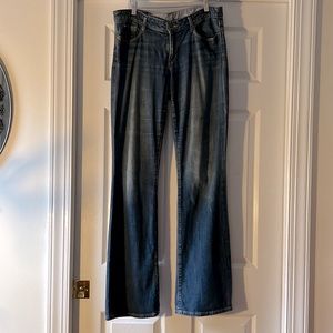 Gap 1969 size 10 Long flare jeans size 30